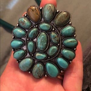 Pho Turquoise Clip on bracelet